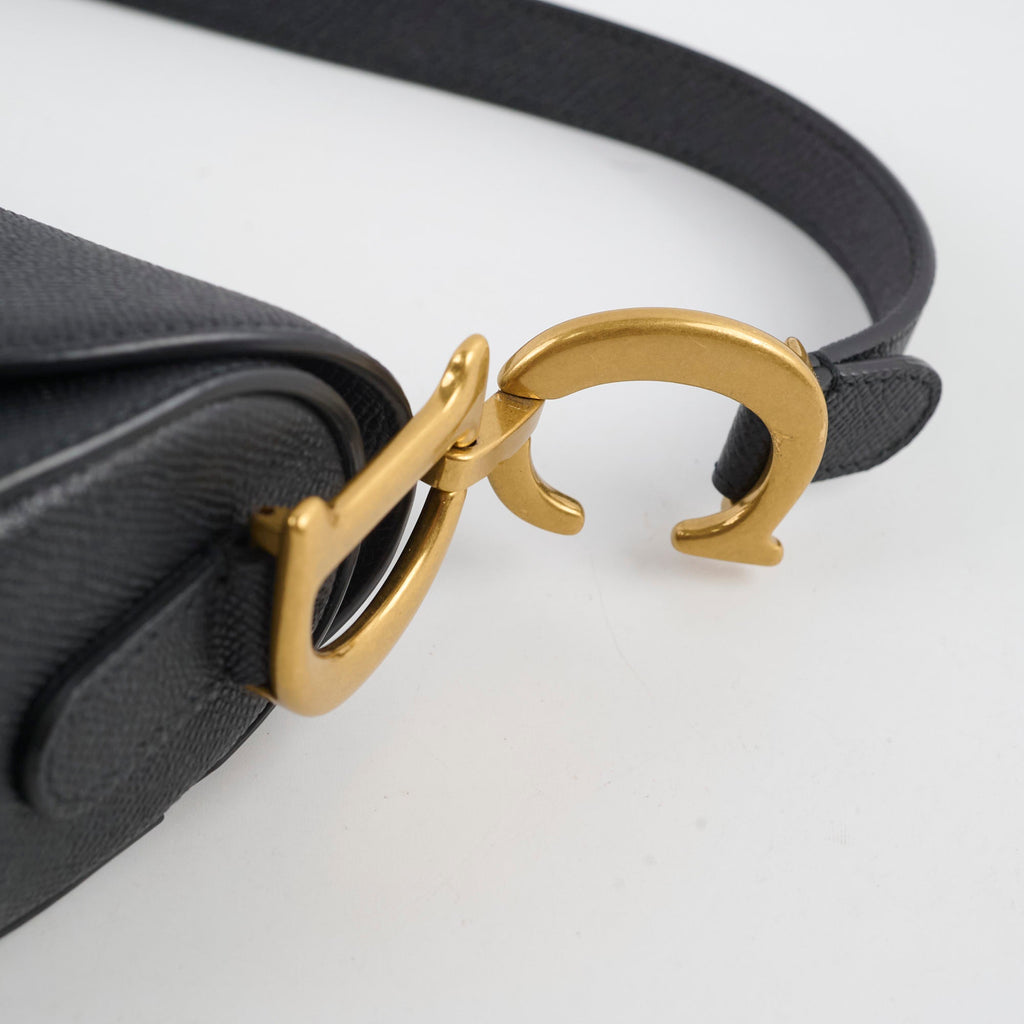 Christian Dior Saddle Bag Black