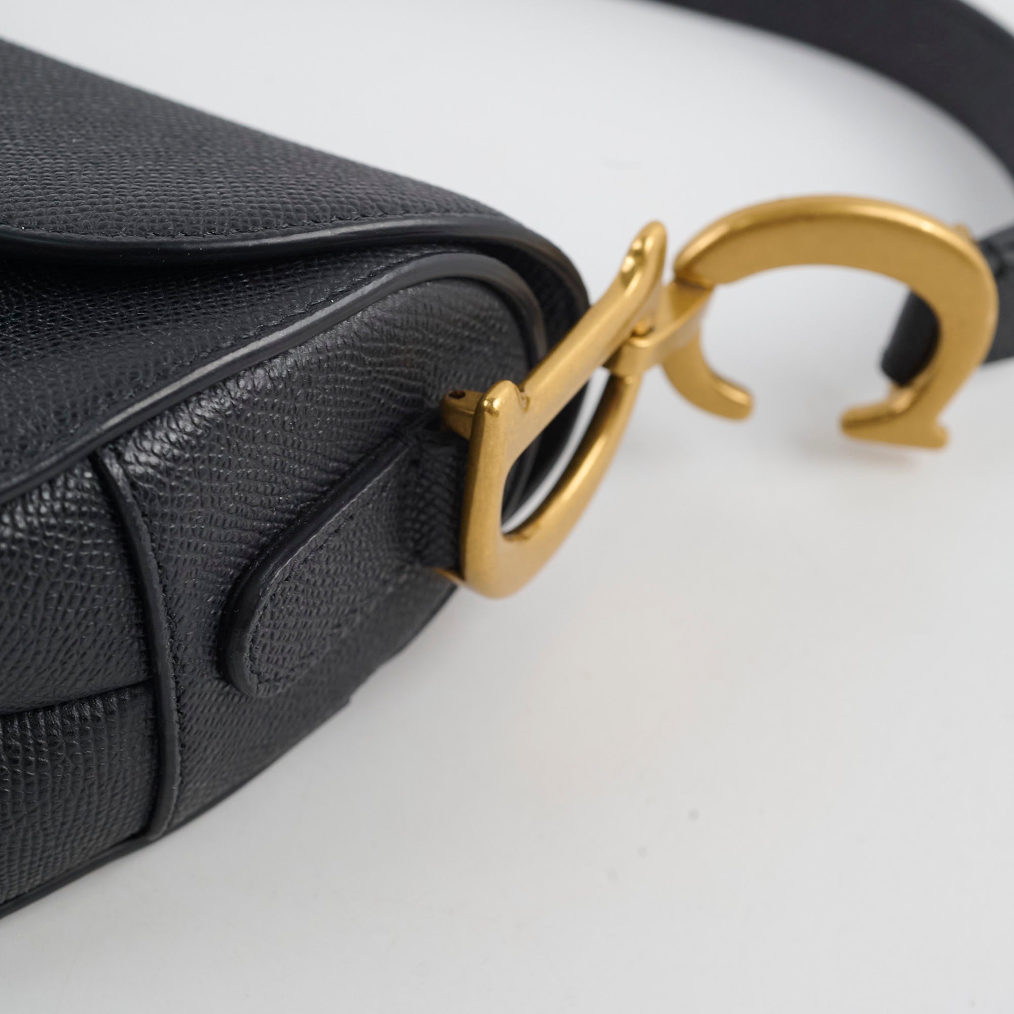 Christian Dior Saddle Bag Black
