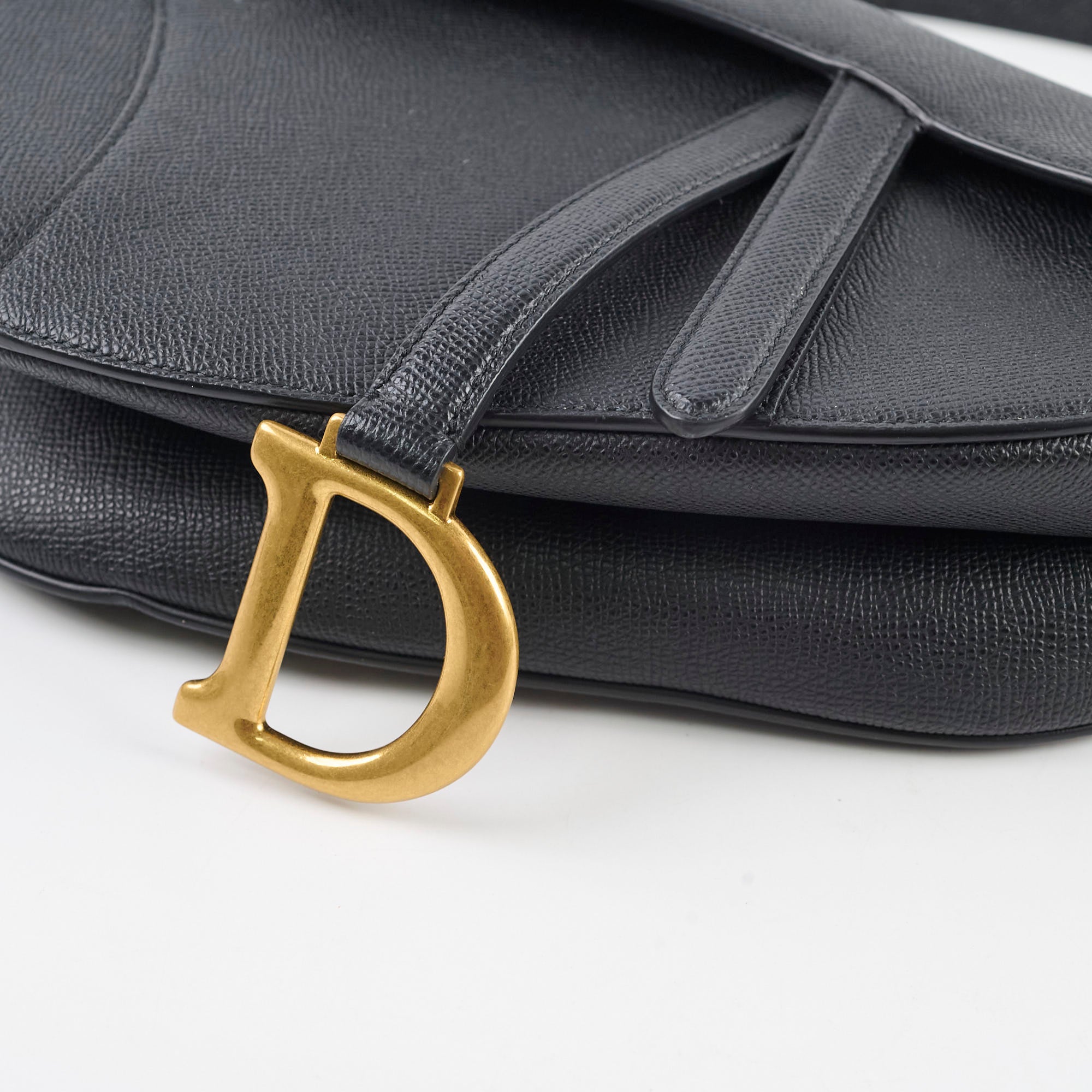 Christian Dior Saddle Bag Black