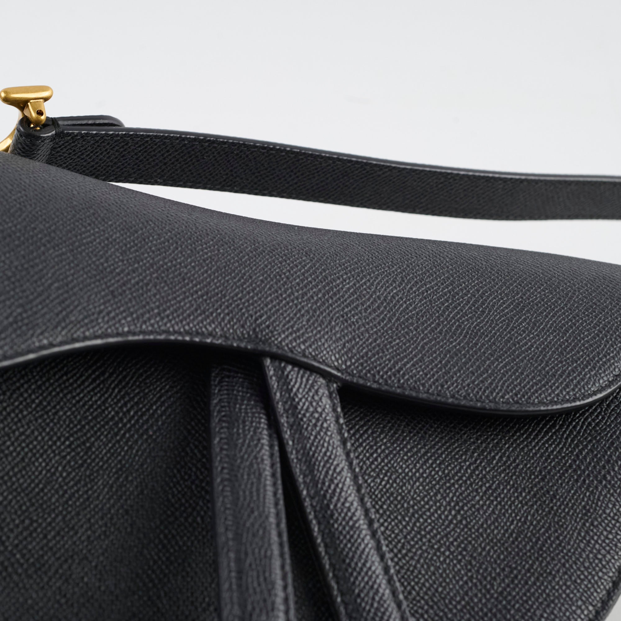 Christian Dior Saddle Bag Black