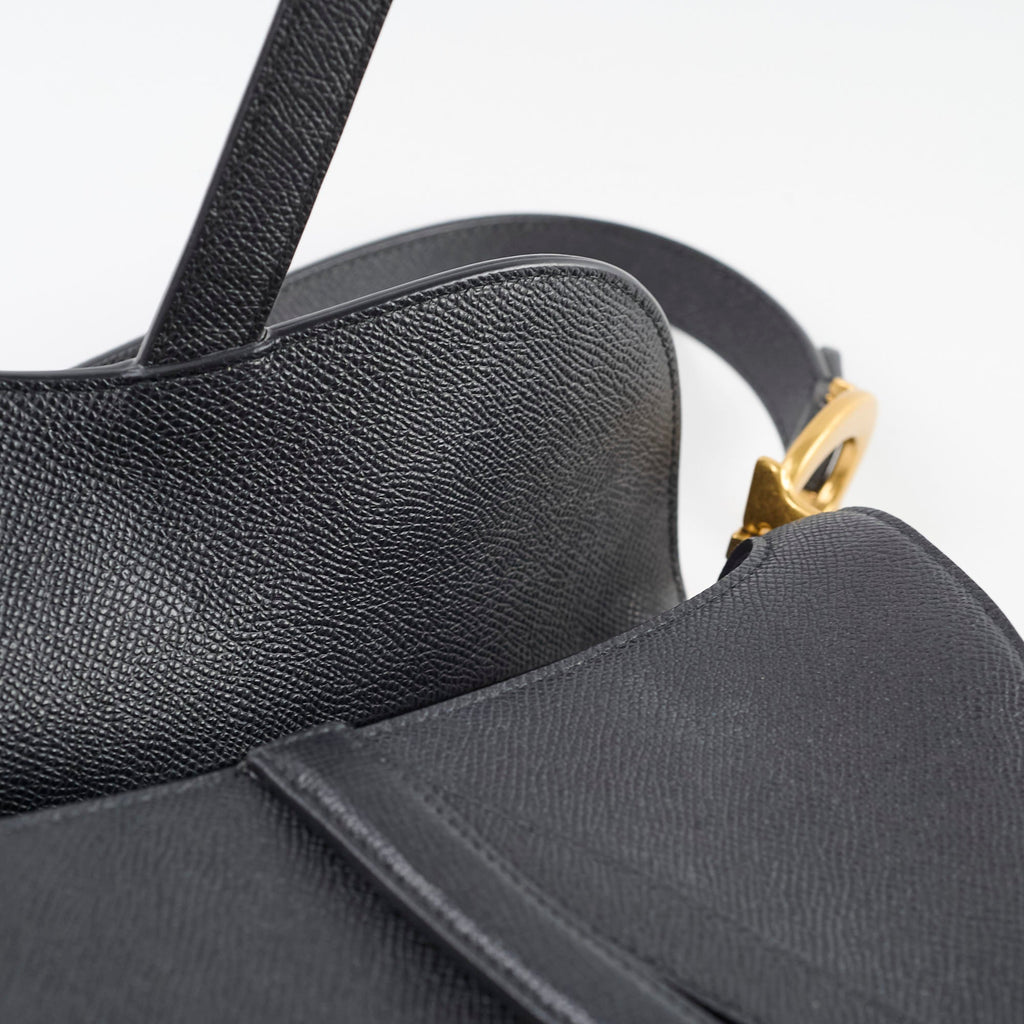 Christian Dior Saddle Bag Black