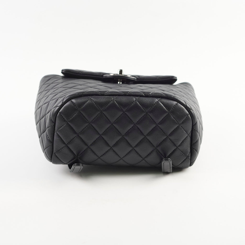 Chanel Lambskin Urban Spirit Backpack Black 23 Series