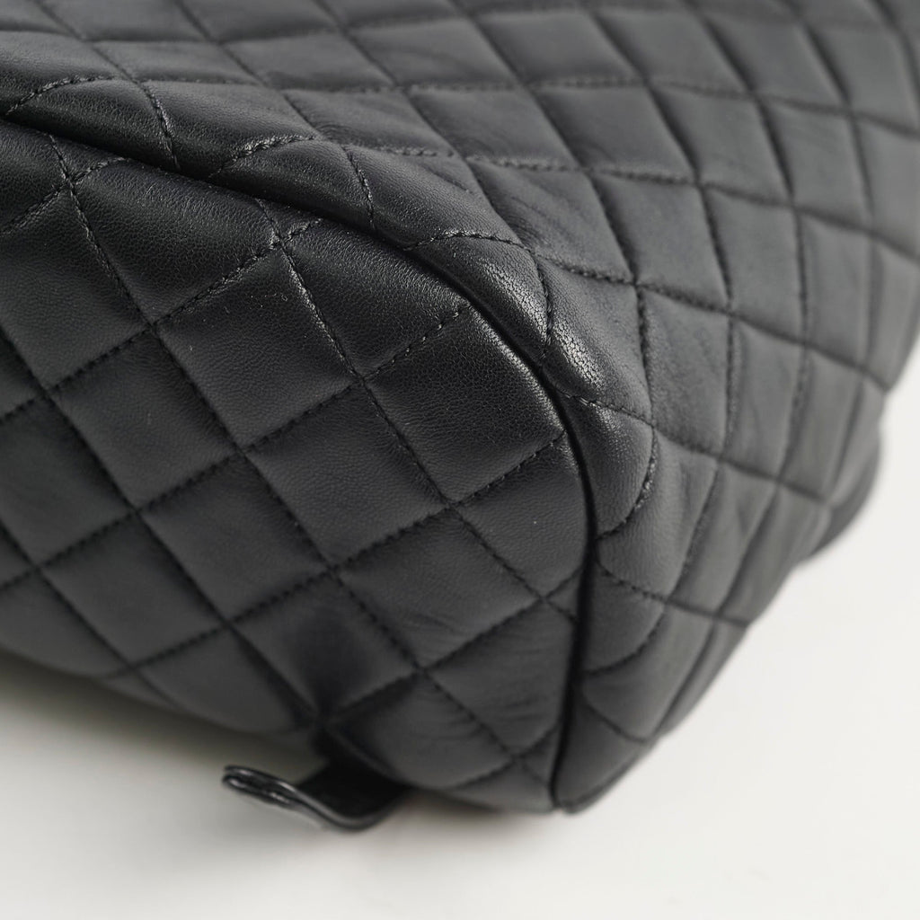 Chanel Lambskin Urban Spirit Backpack Black 23 Series