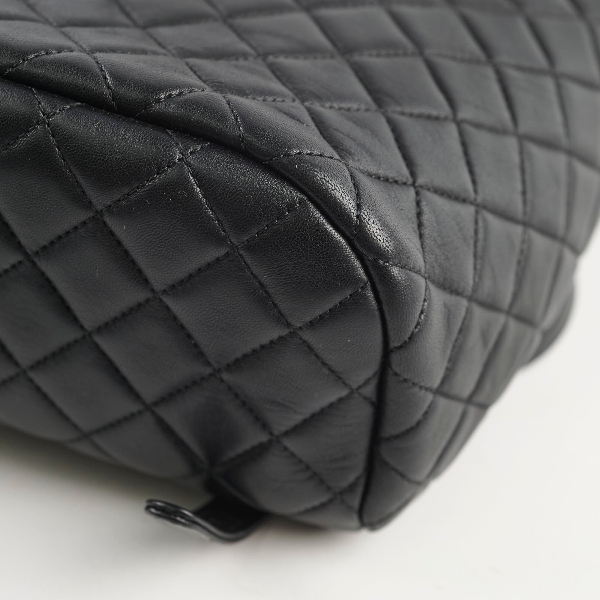 Chanel Lambskin Urban Spirit Backpack Black 23 Series