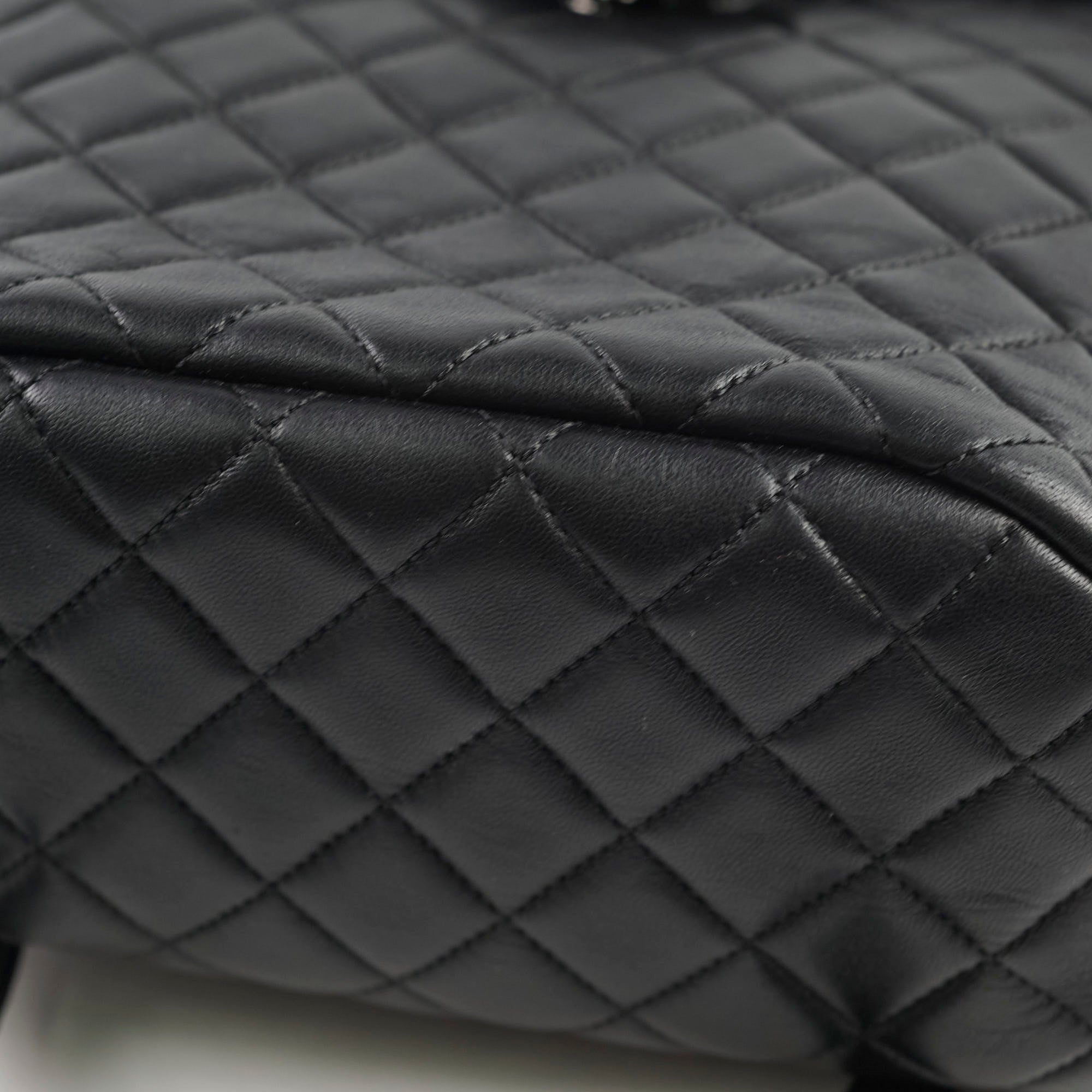 Chanel Lambskin Urban Spirit Backpack Black 23 Series