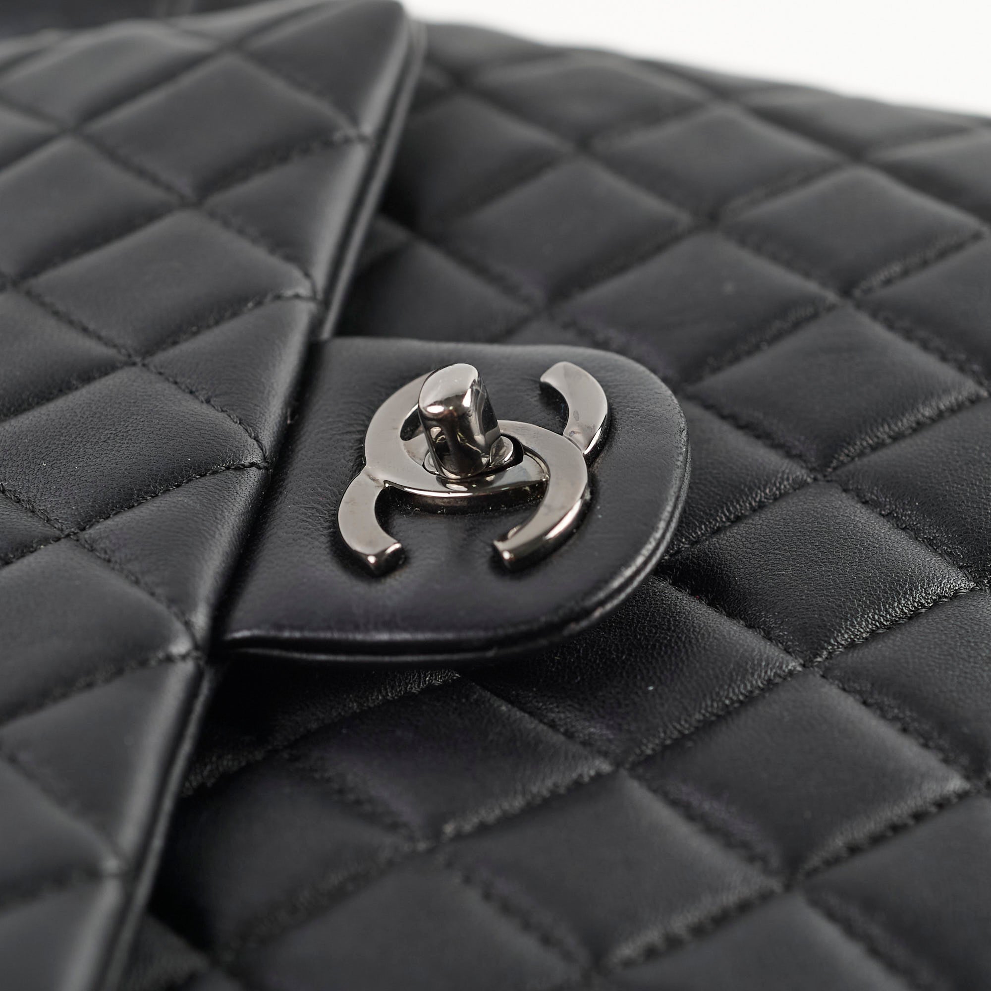 Chanel Lambskin Urban Spirit Backpack Black 23 Series