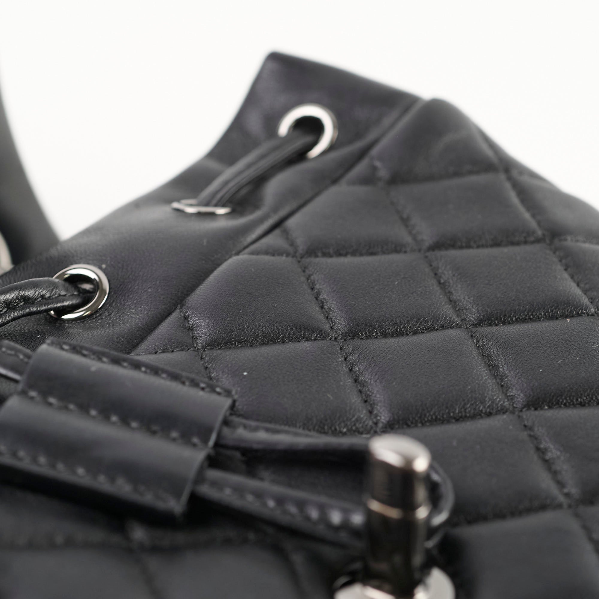 Chanel Lambskin Urban Spirit Backpack Black 23 Series