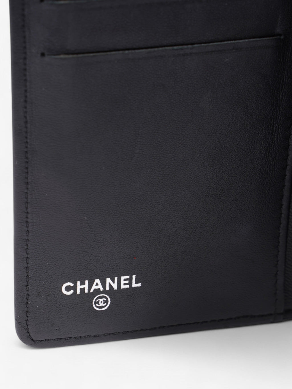 Chanel Boy Wallet Black Lambskin Leather