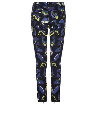 KENZO FISH PRINT TROUSERS