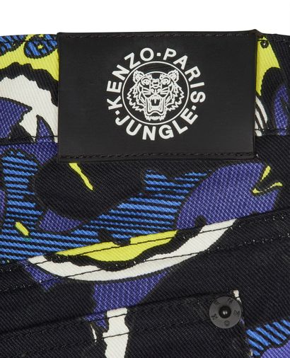 KENZO FISH PRINT TROUSERS