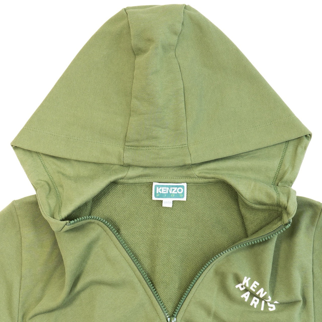 Kenzo Tiger Zip Up Hoodie - Kids 10