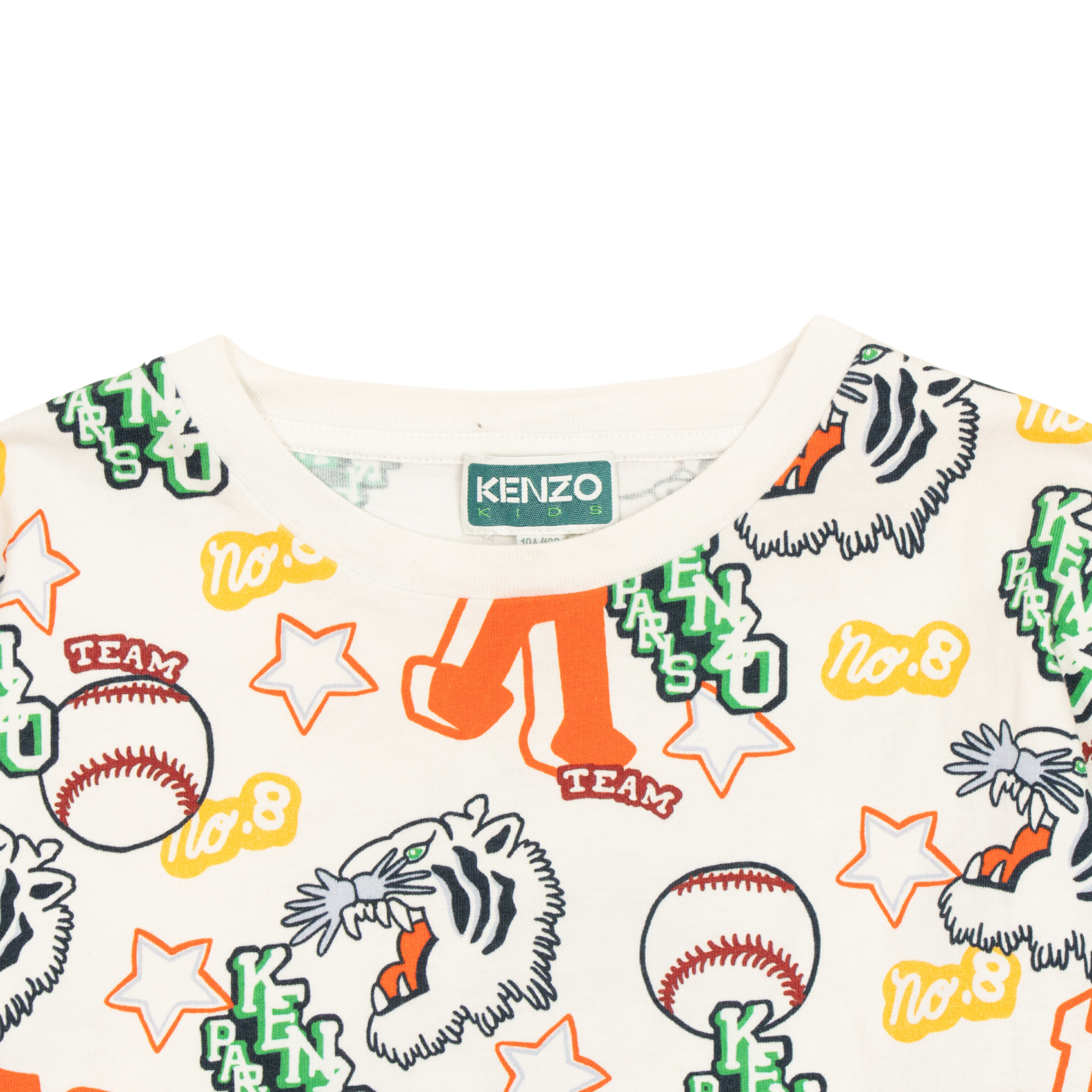 Kenzo Baseball Graphic T-Shirt - Kid's 10/A