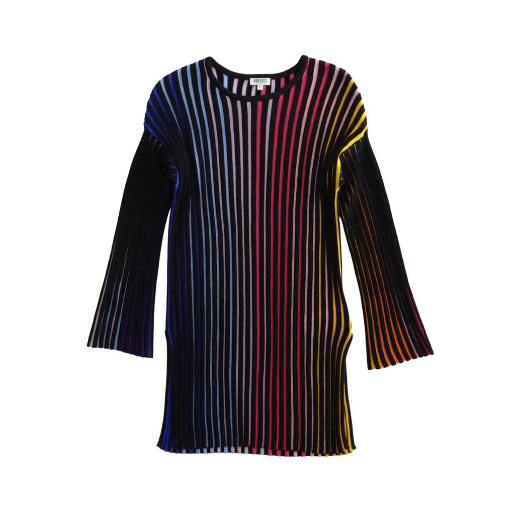 Kenzo Ribbed Knit Top - Women's S