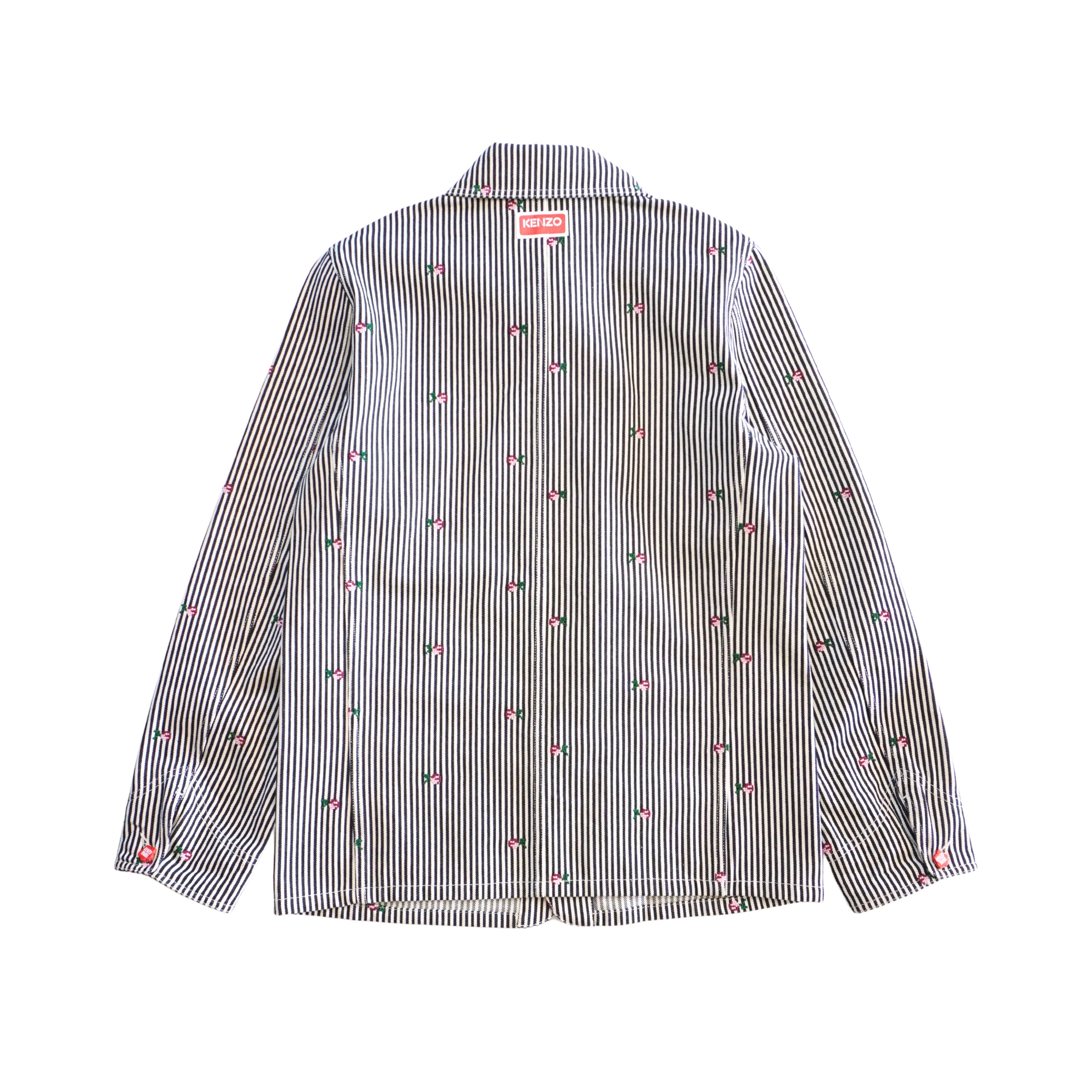 Kenzo 'Pixel Stripe Workwear' Jacket - Men's L
