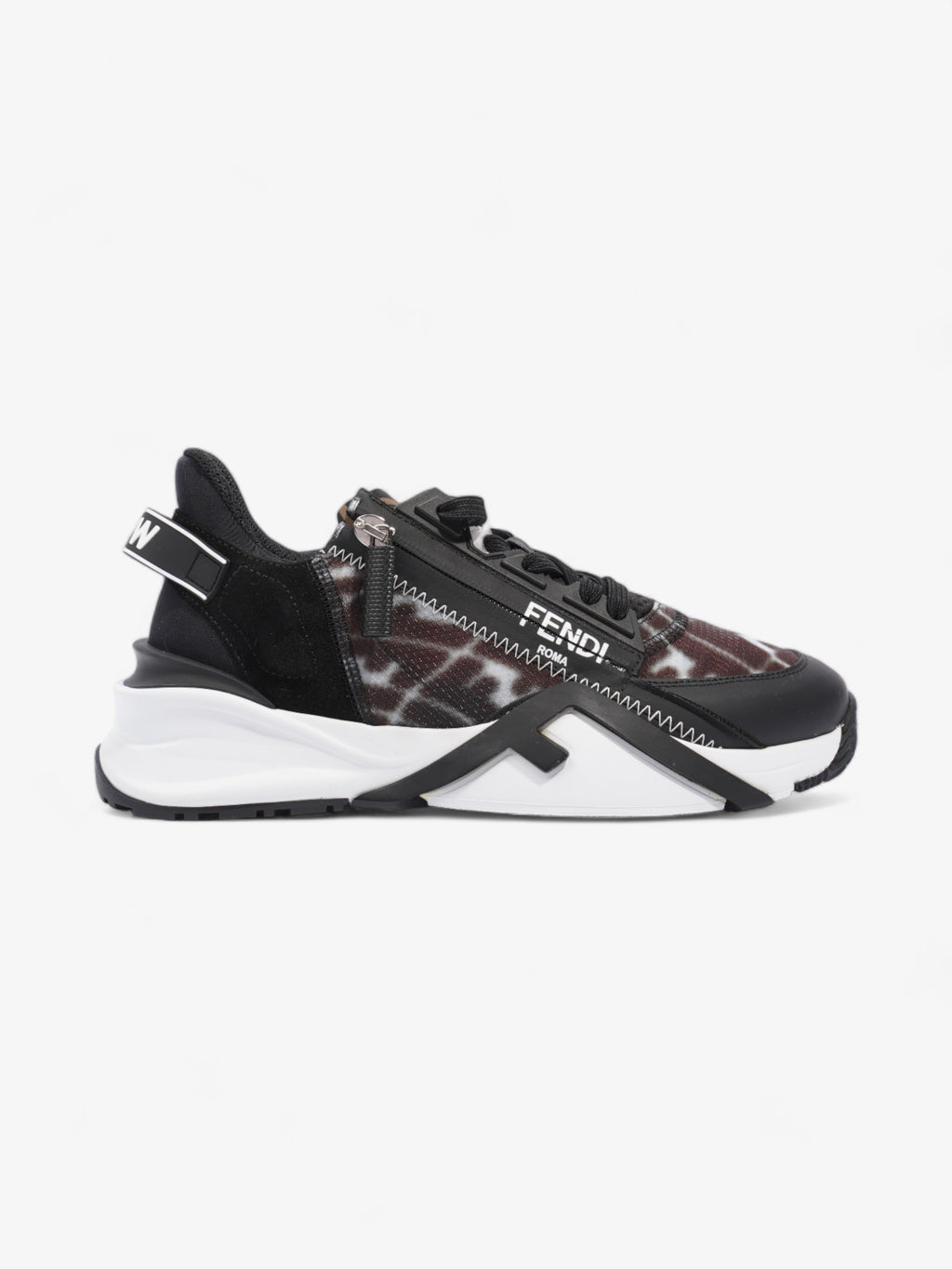 Fendi Fendi Flow Black / Brown Nylon EU 37 UK 4