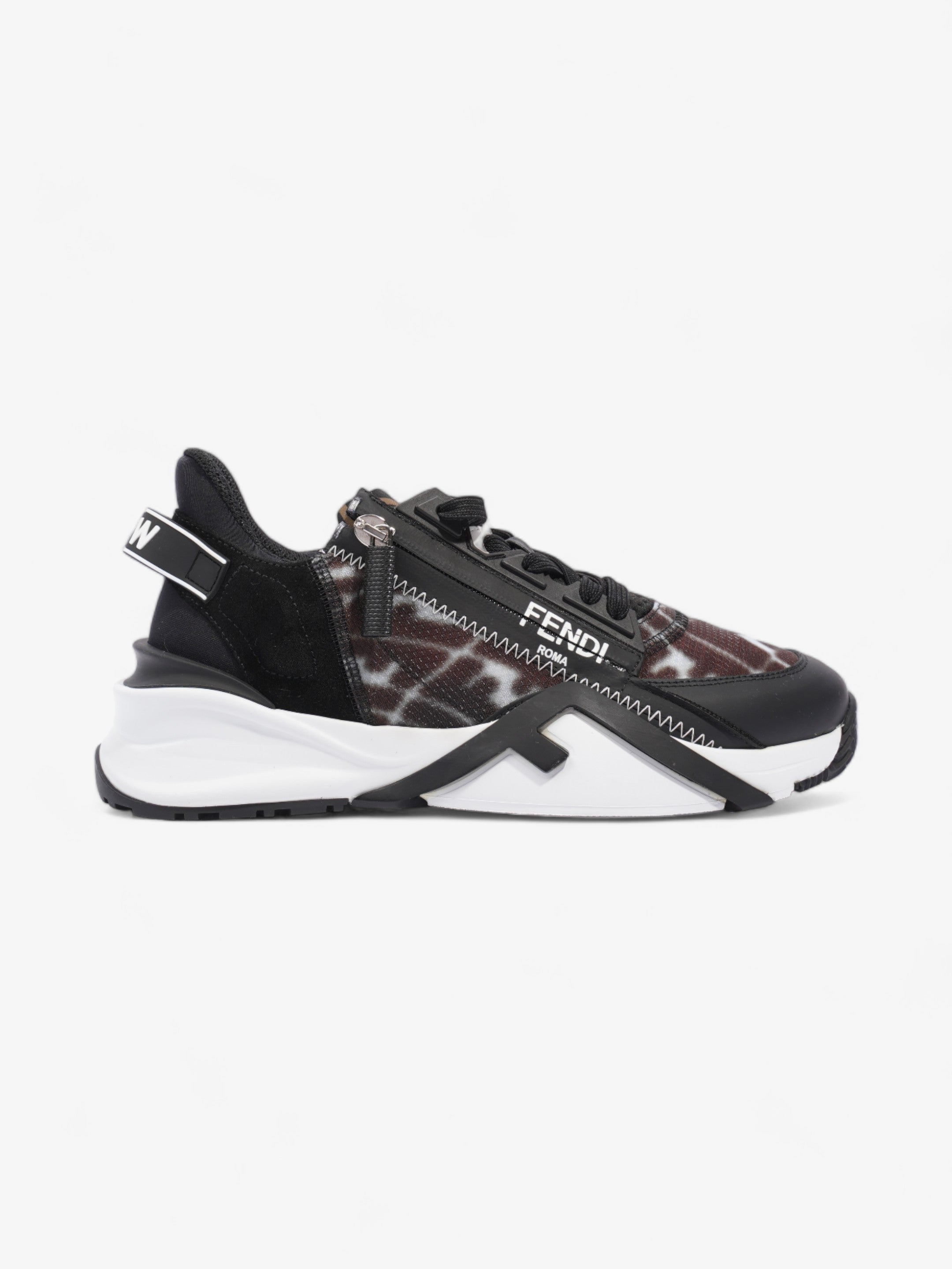 Fendi Fendi Flow Black / Brown Nylon EU 37 UK 4