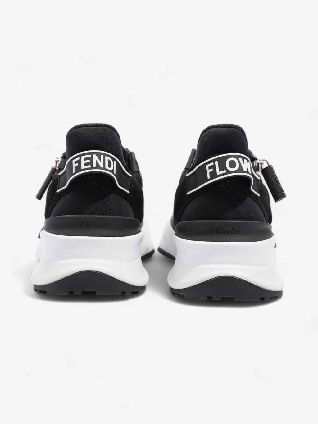 Fendi Fendi Flow Black / Brown Nylon EU 37 UK 4