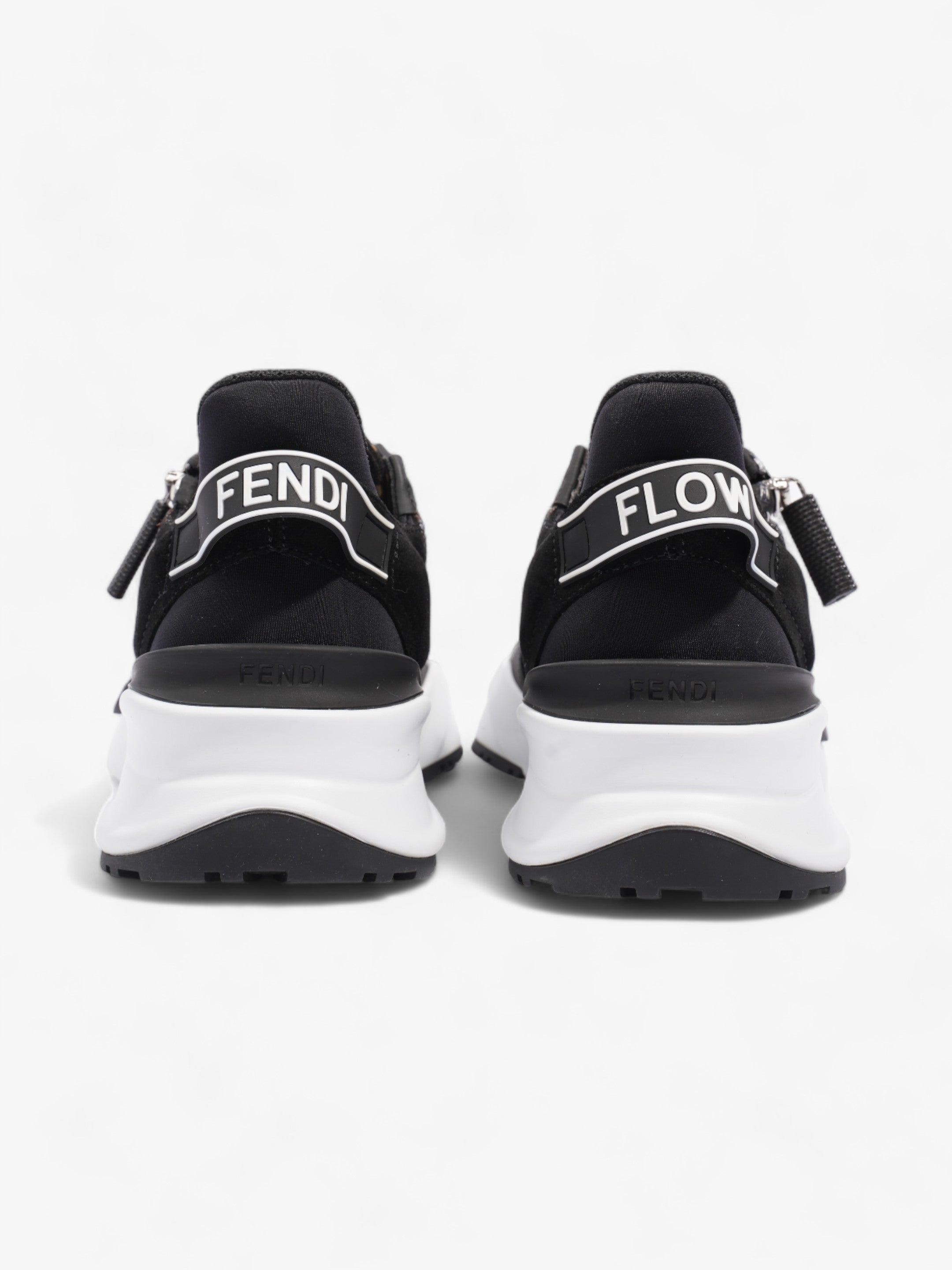 Fendi Fendi Flow Black / Brown Nylon EU 37 UK 4
