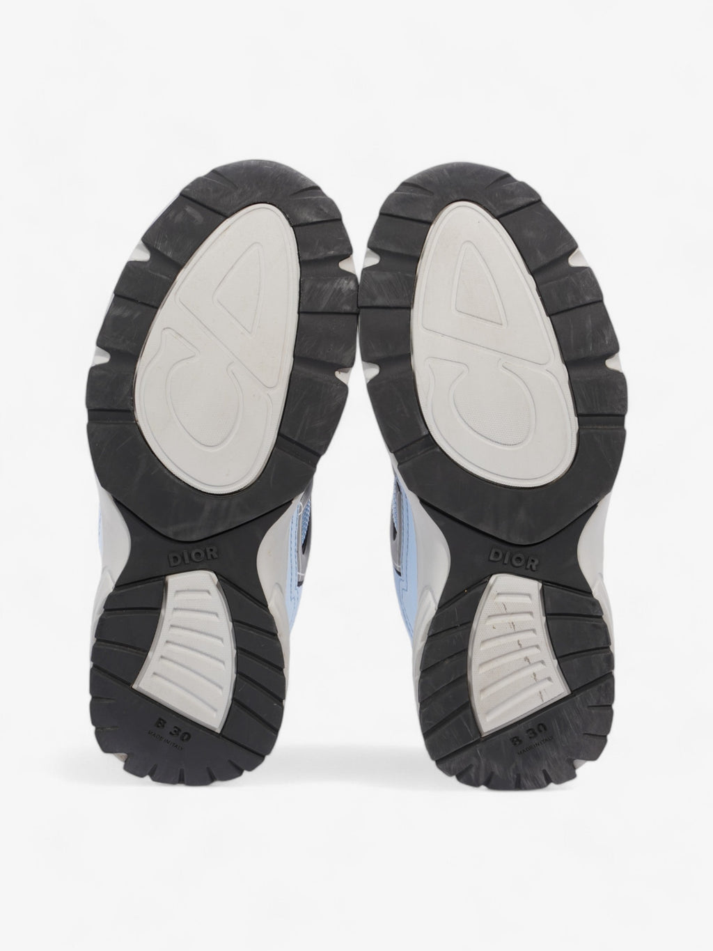 Christian Dior B30 Blue / Black / Grey Leather EU 39 UK 5