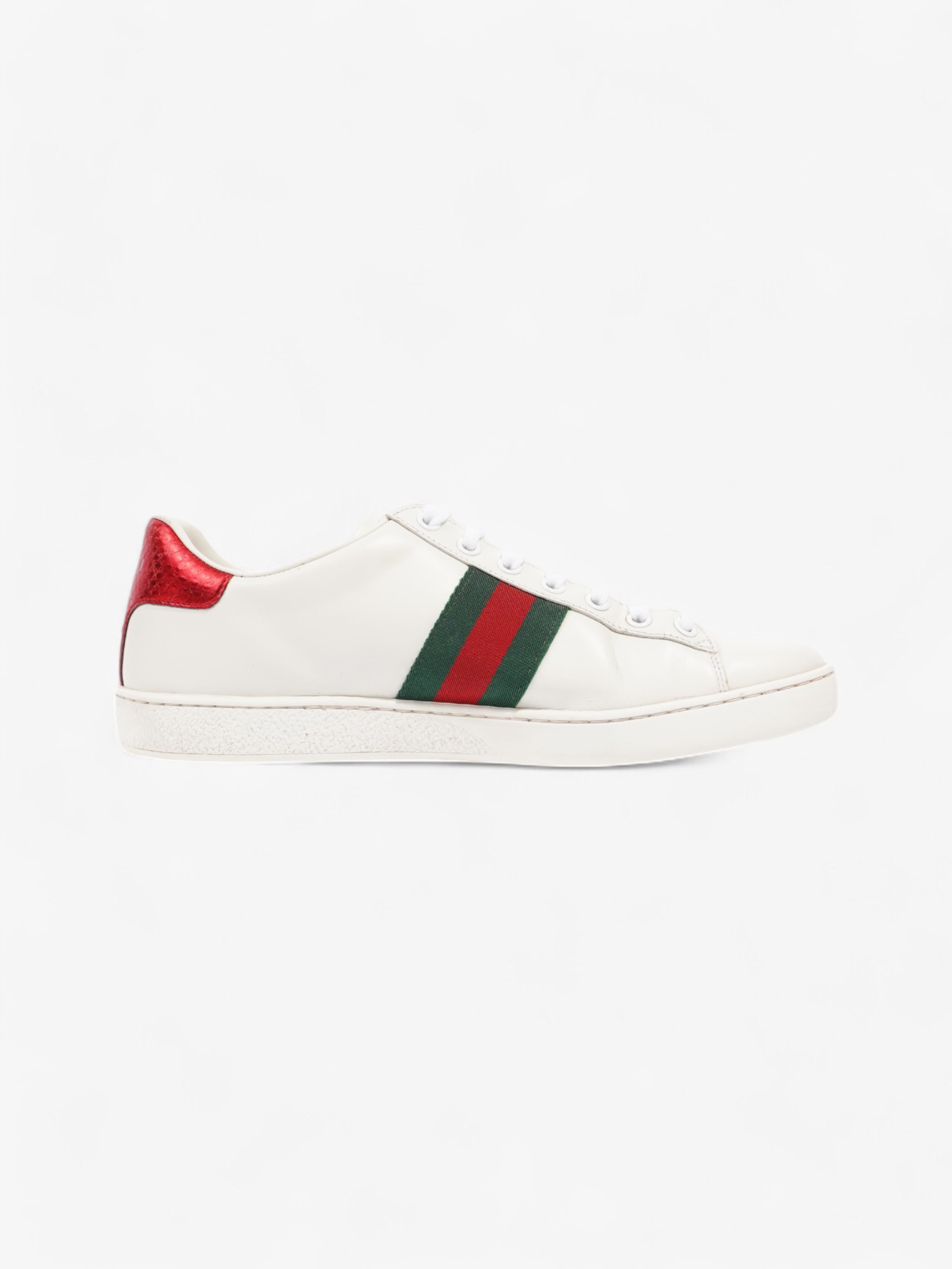 Gucci Ace Sneakers with Arrow White / Green / Red Leather EU 39 UK 6