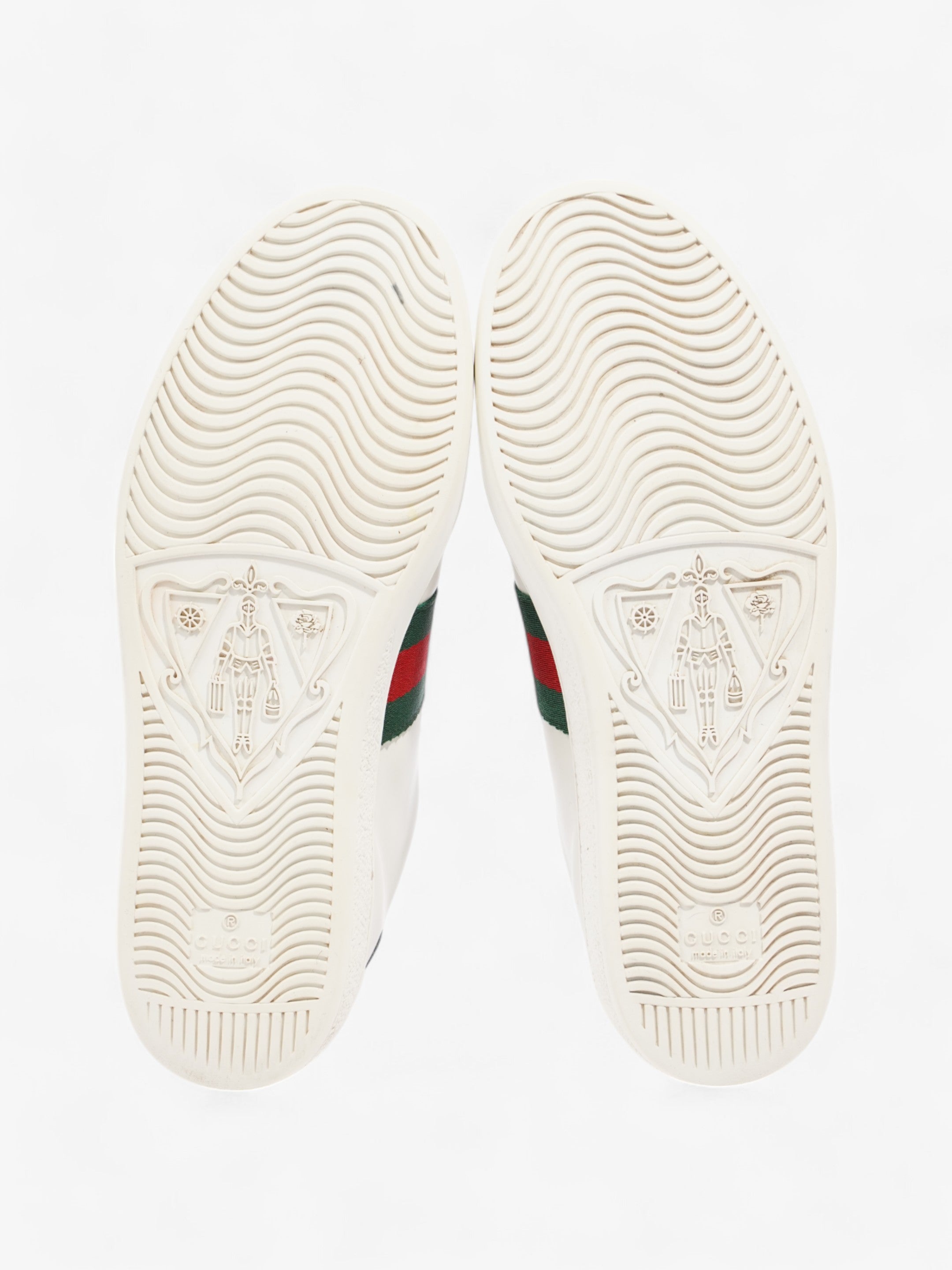 Gucci Ace Sneakers with Arrow White / Green / Red Leather EU 39 UK 6
