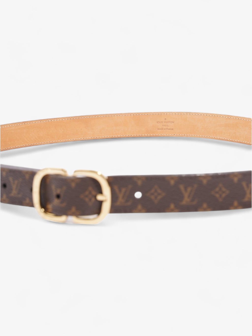 Louis Vuitton Buckle Belt Monogram Canvas 90cm / 36"