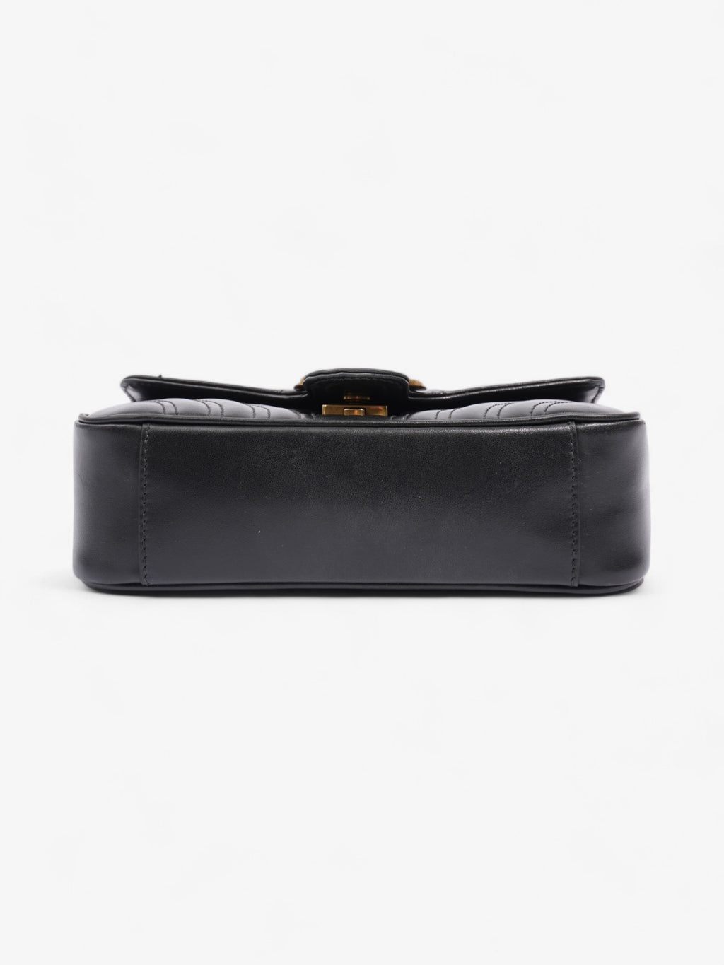 Gucci GG Marmont Black Matelasse Leather Mini