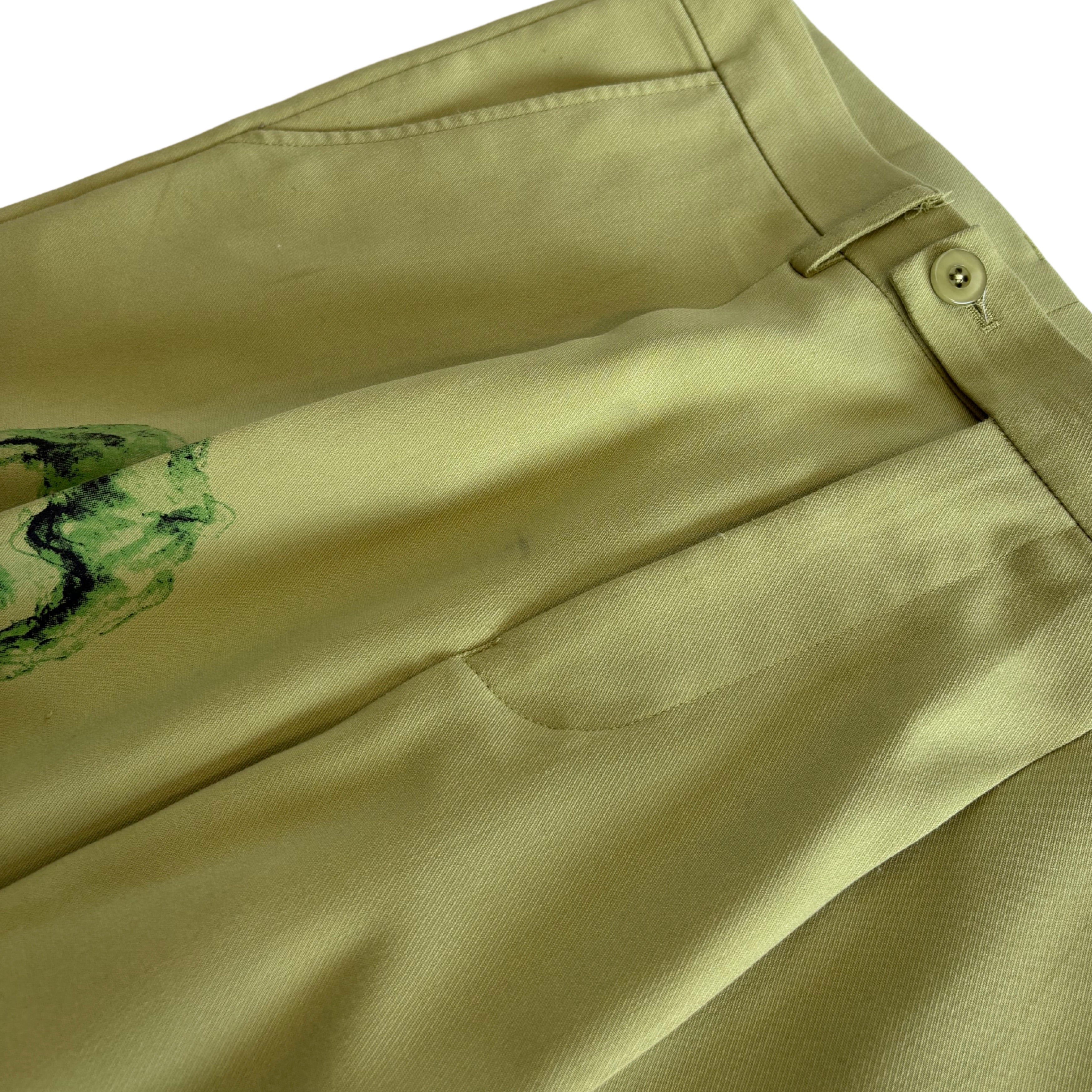 Kid Super 'Face' Pleated Trousers - Men's 32
