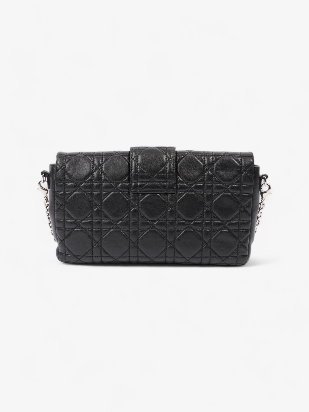 Christian Dior New Lock Black Lambskin Leather