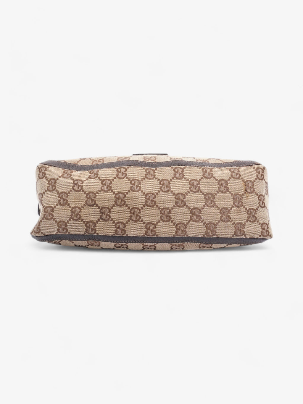 Gucci Abbey Beige And Ebony GG Supreme / Brown Canvas