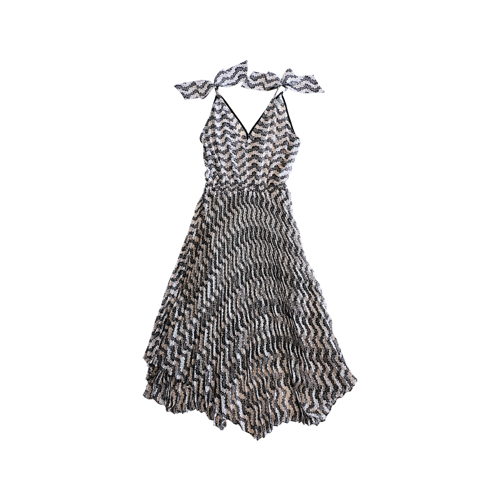 The Kooples Floral Pleated Dress - Women's 0
