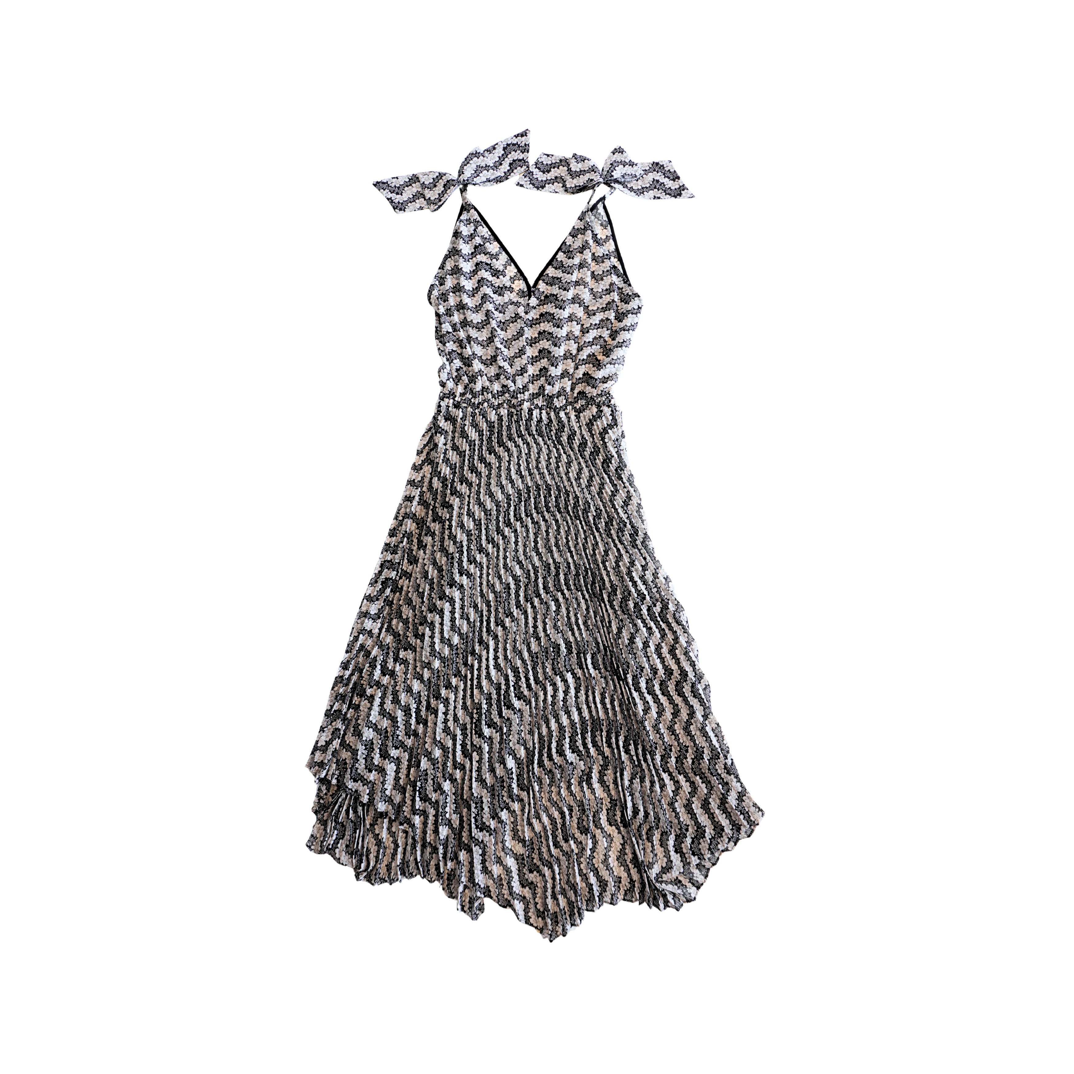 The Kooples Floral Pleated Dress - Women's 0
