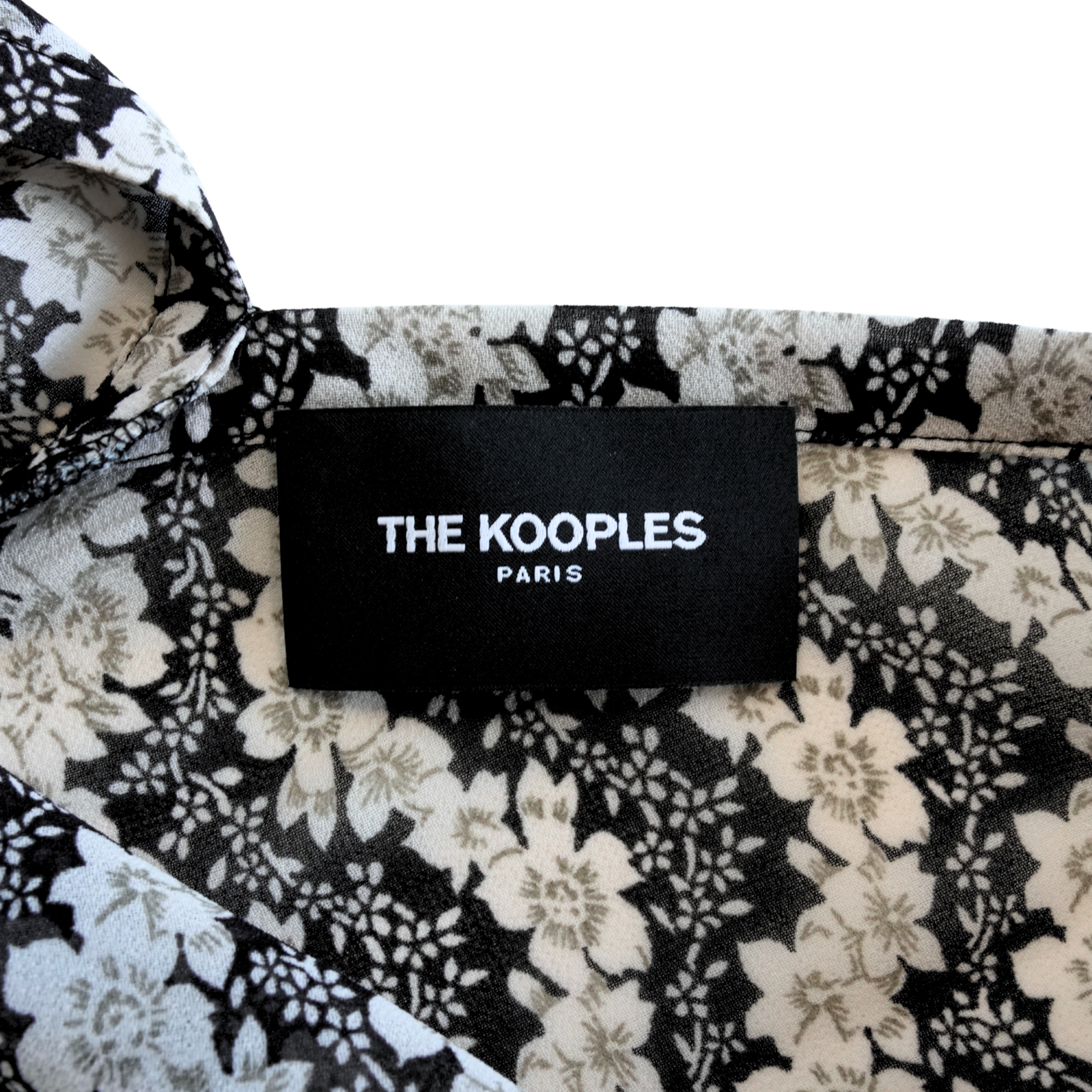 The Kooples Floral Pleated Dress - Women's 0