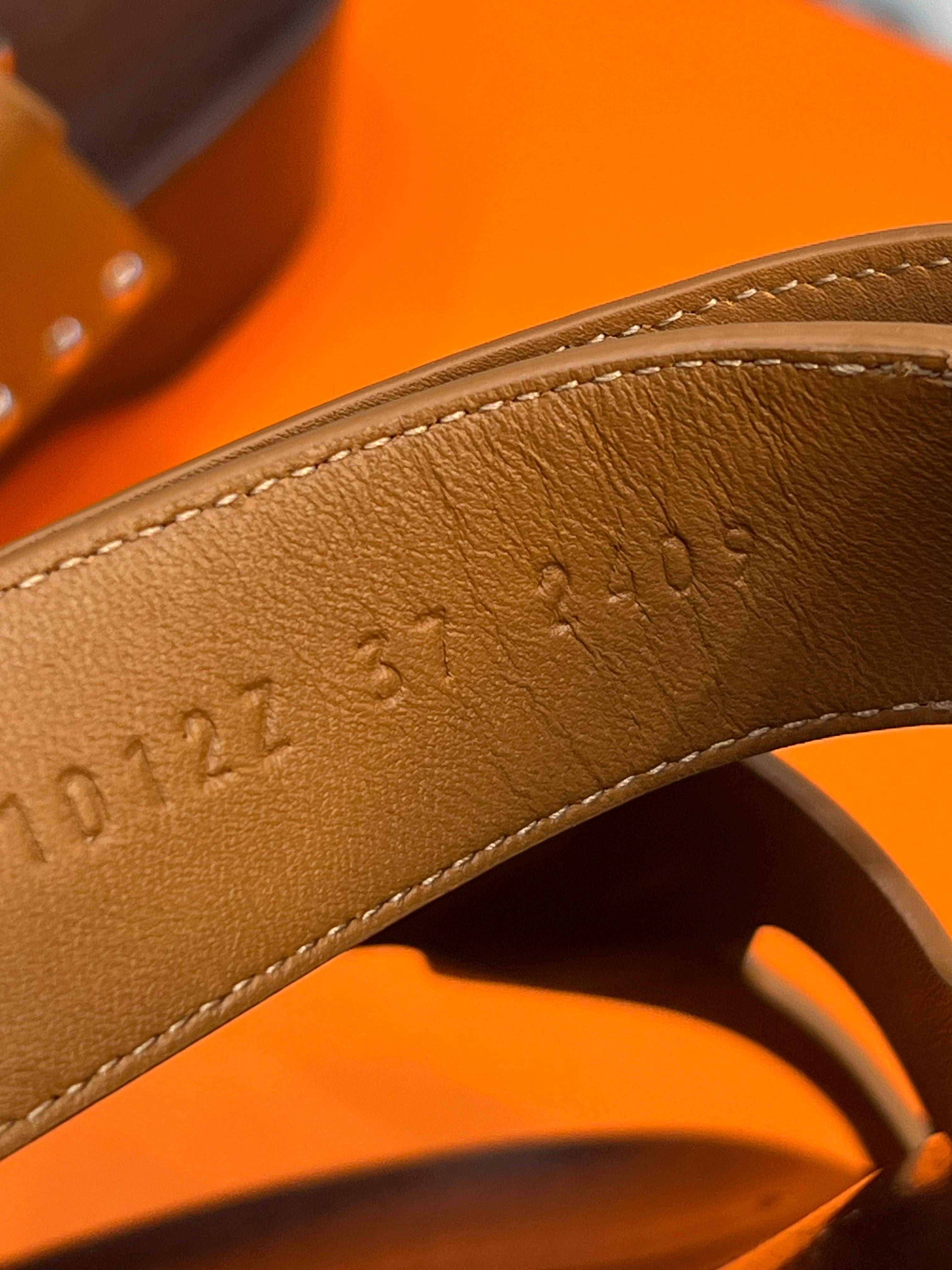 HERMÈS CALFSKIN LEATHER KOS CLOGS