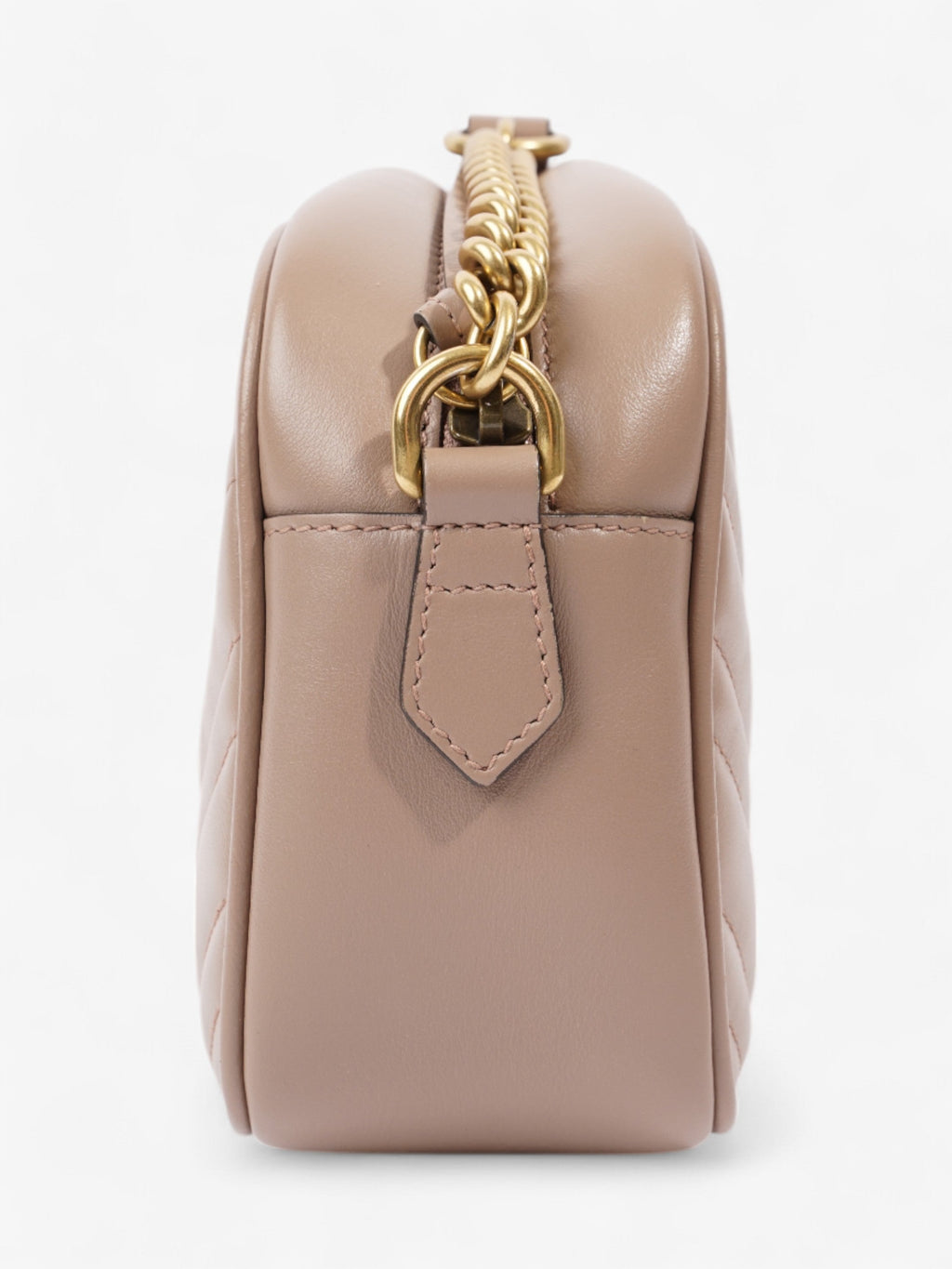 Gucci GG Marmont Dusty Pink Matelasse Leather Small