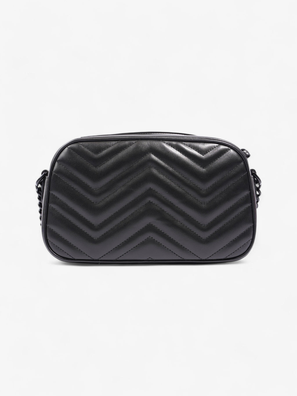 Gucci Marmont Black Matelasse Leather Small