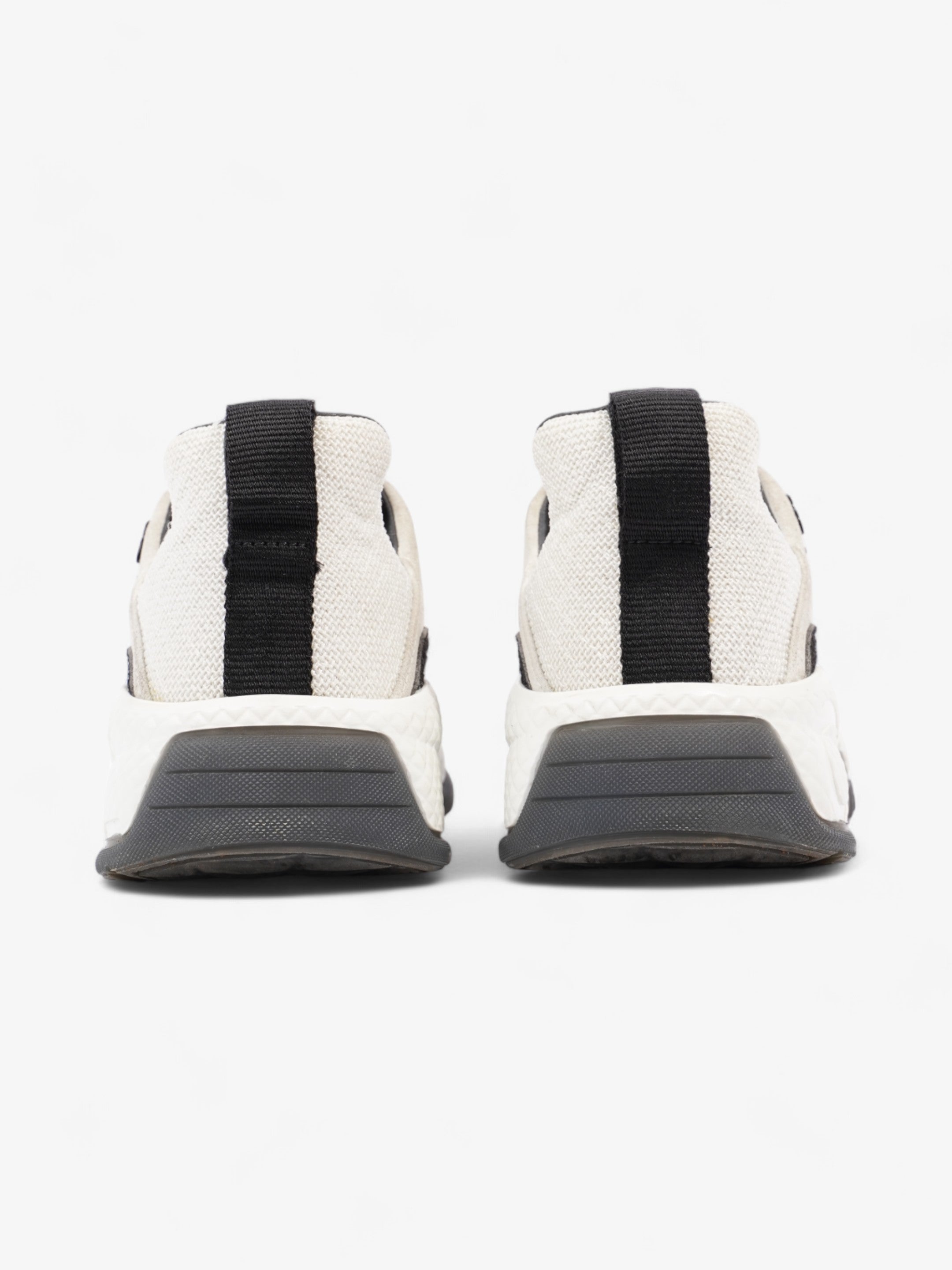 Chanel CC Logo Sneakers  White / Black Mesh EU 38.5 UK 5.5