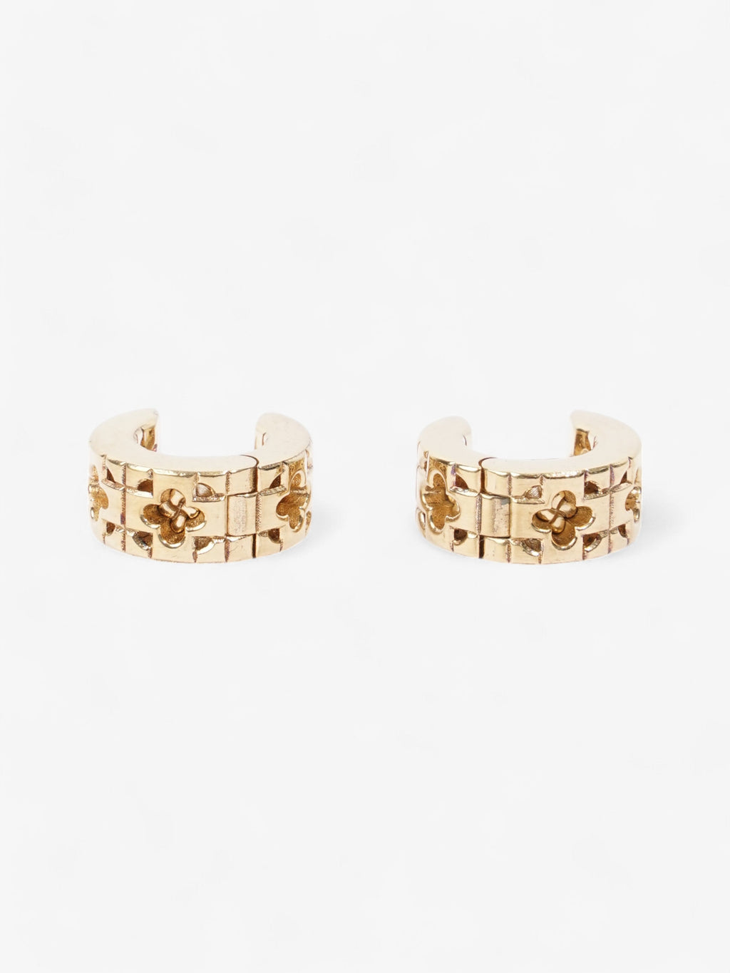 Burberry Earrings Gold Gold Plated