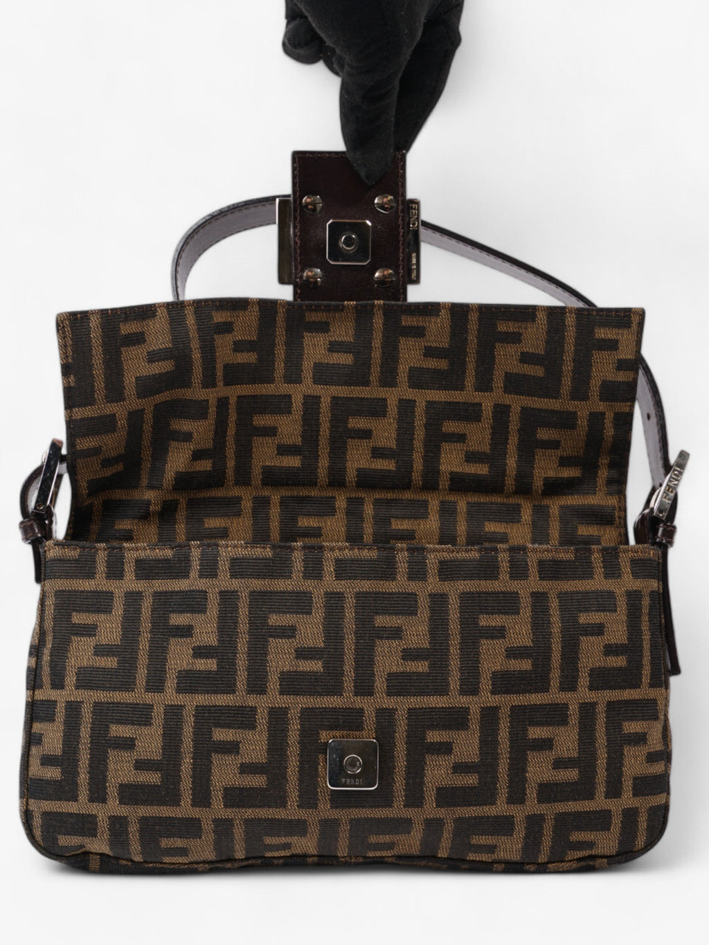 Fendi Baguette Tobacco / Brown Canvas