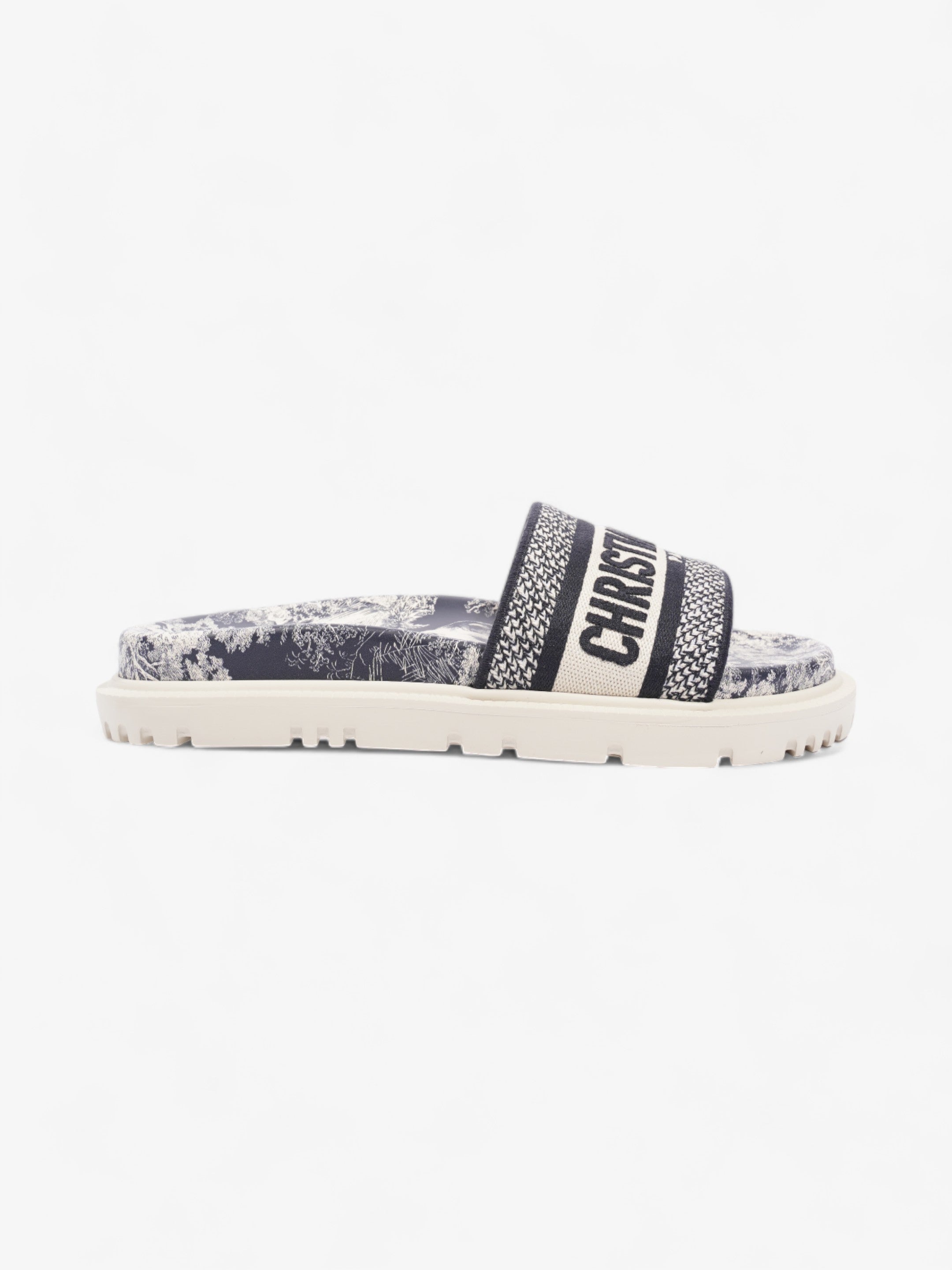 Christian Dior Dway White / Black Canvas EU 37.5 UK 4.5