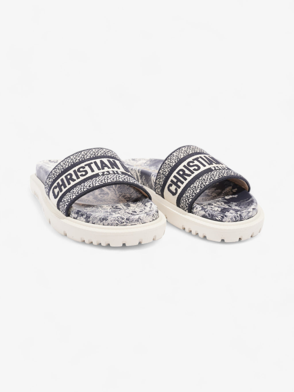 Christian Dior Dway White / Black Canvas EU 37.5 UK 4.5