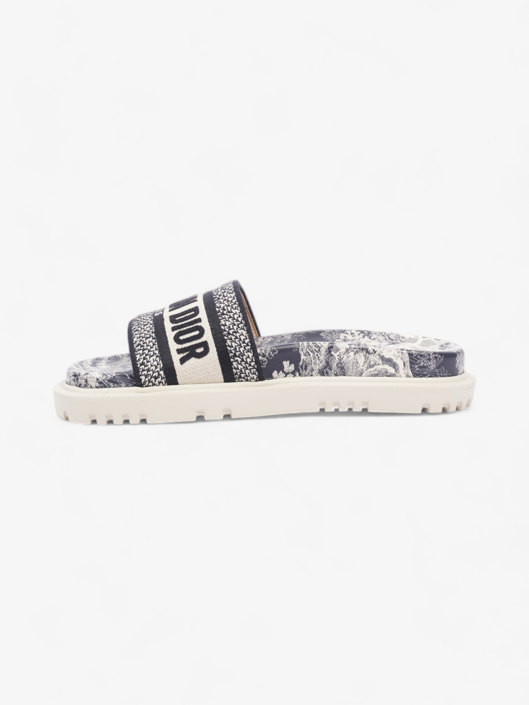 Christian Dior Dway White / Black Canvas EU 37.5 UK 4.5