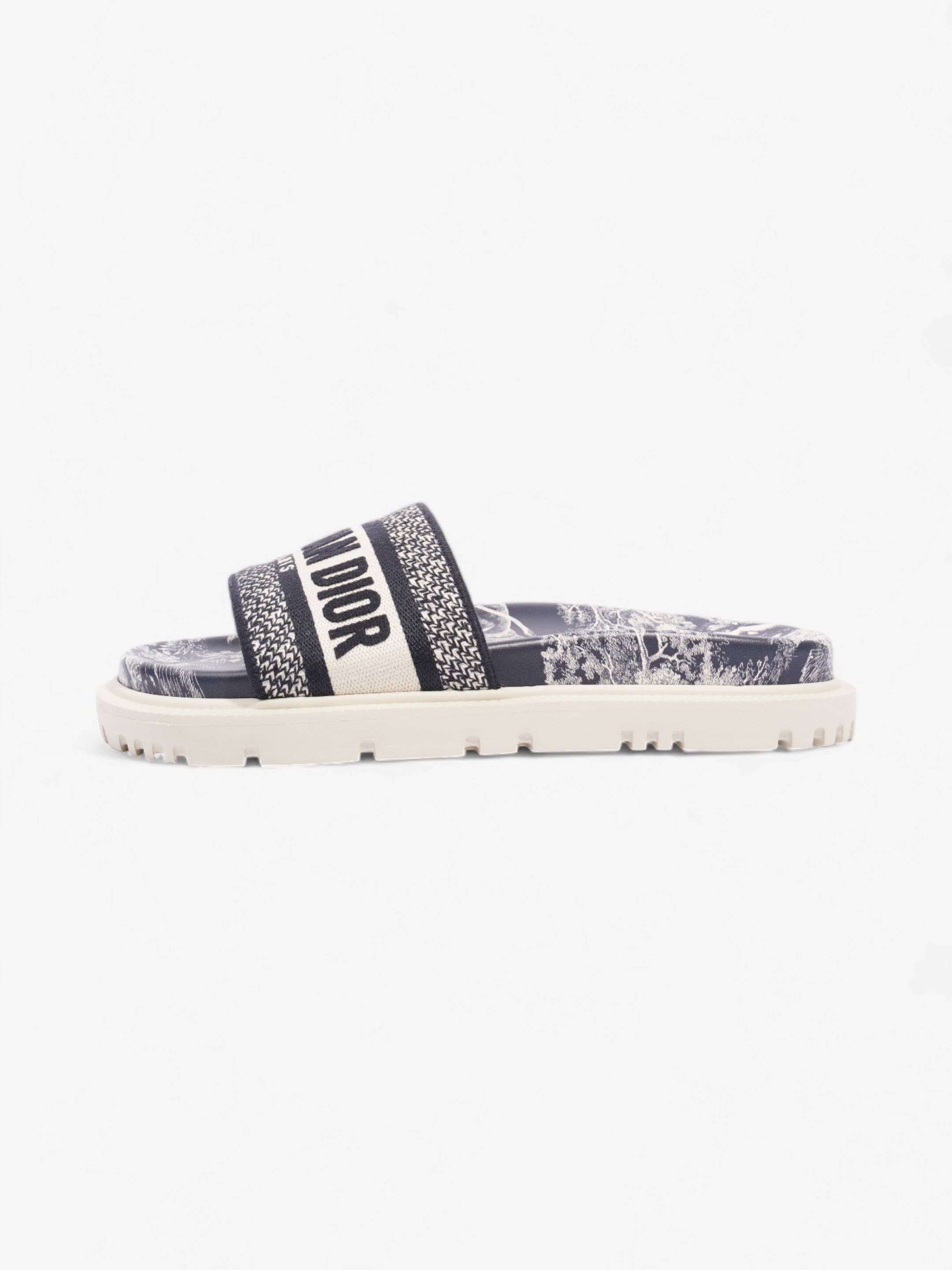 Christian Dior Dway White / Black Canvas EU 37.5 UK 4.5