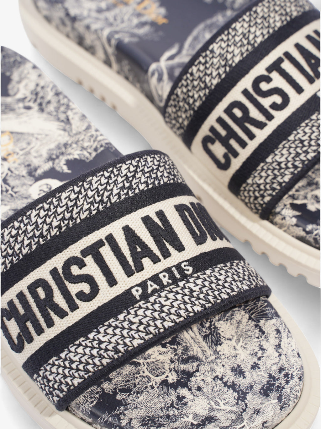 Christian Dior Dway White / Black Canvas EU 37.5 UK 4.5