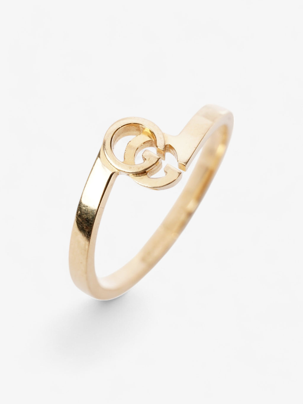 Gucci Running G Stack Ring Yellow Yellow Gold 52mm