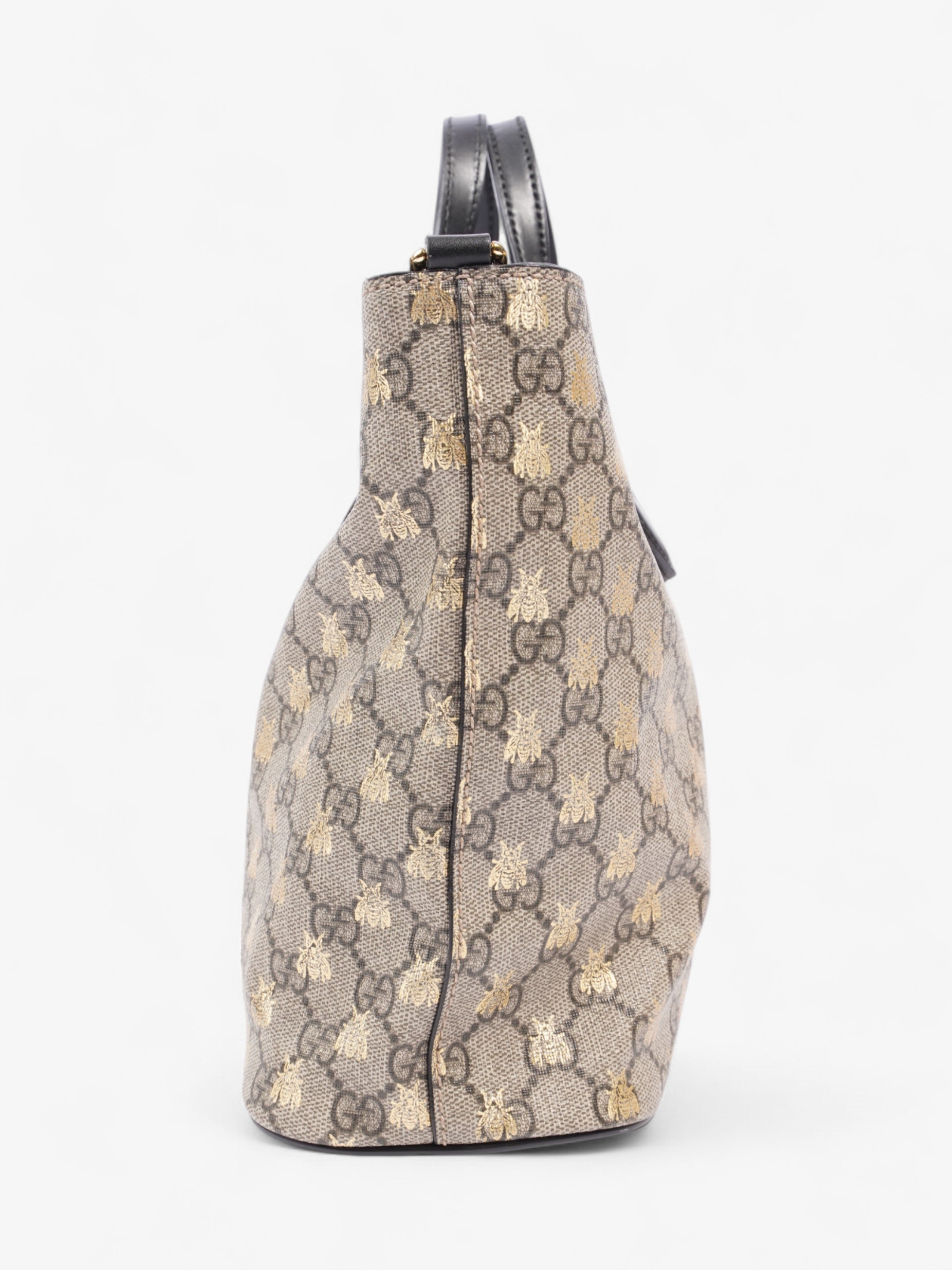 Gucci GG Bee Tote Supreme Coated Canvas Small