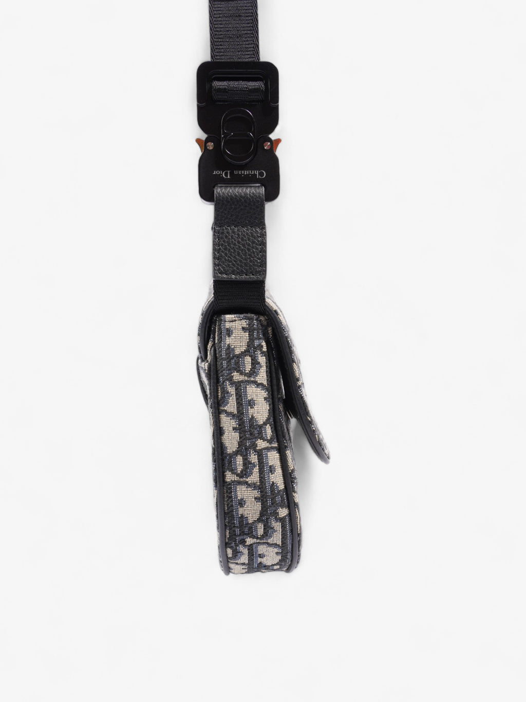 Christian Dior Saddle Homme Black Oblique Canvas