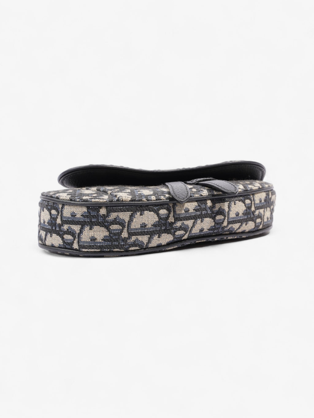 Christian Dior Saddle Homme Black Oblique Canvas