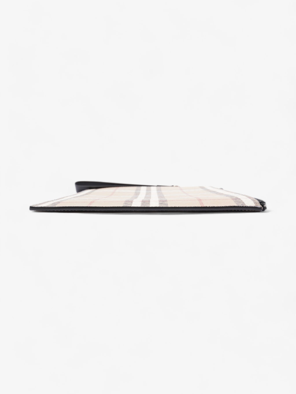Burberry Check-Print Clutch Vintage Check Cotton