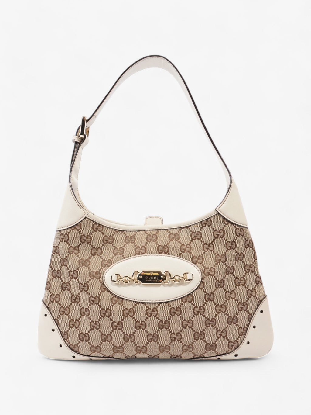 Gucci GG Punch Jackie GG Supreme / White Canvas
